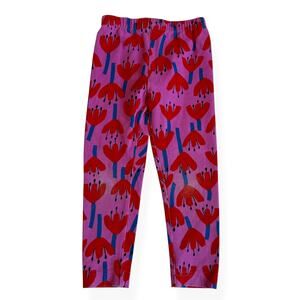 Hanna Andersson Sunset Tulip Printed Leggings 90cm 3T